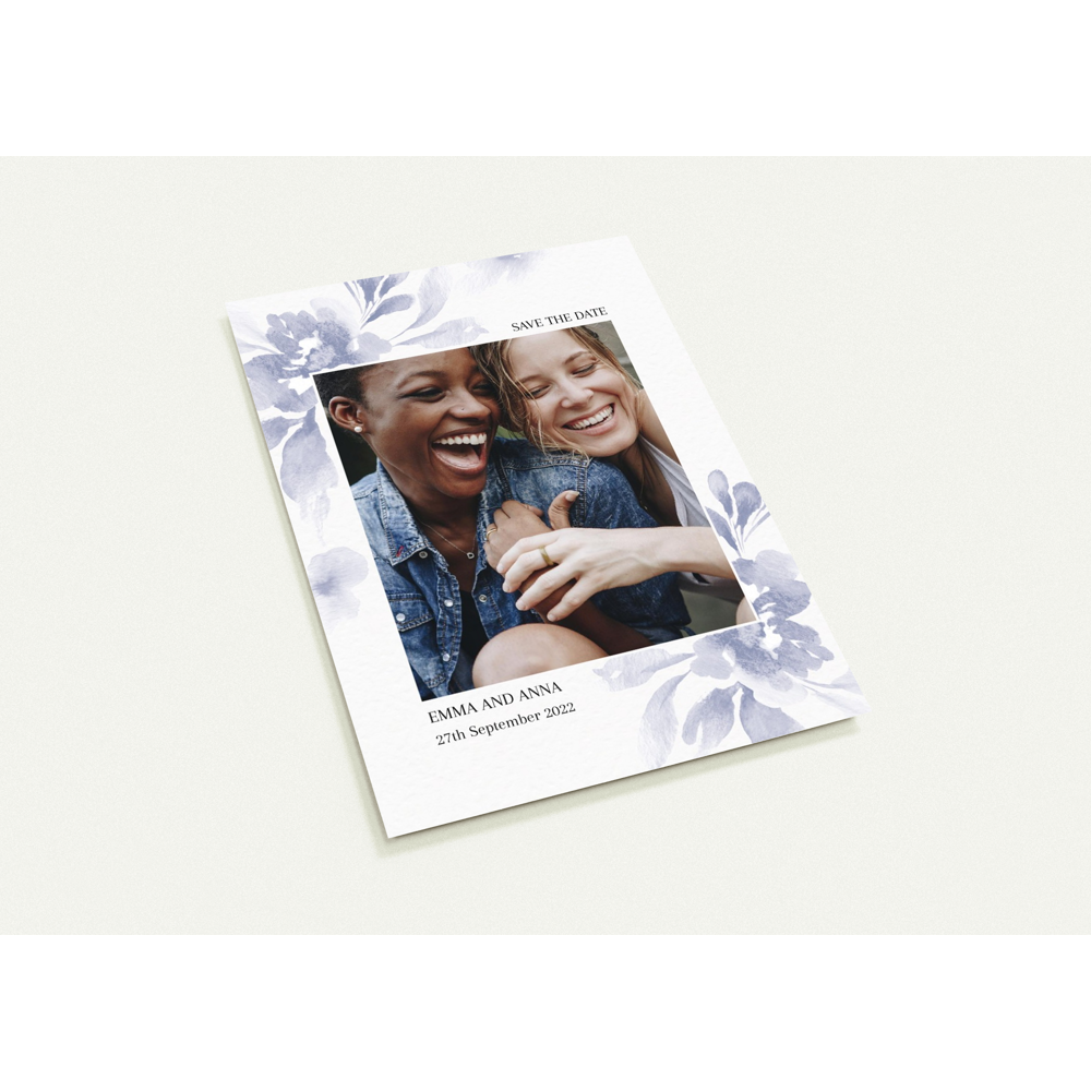 Lilac Blooms Save the Date